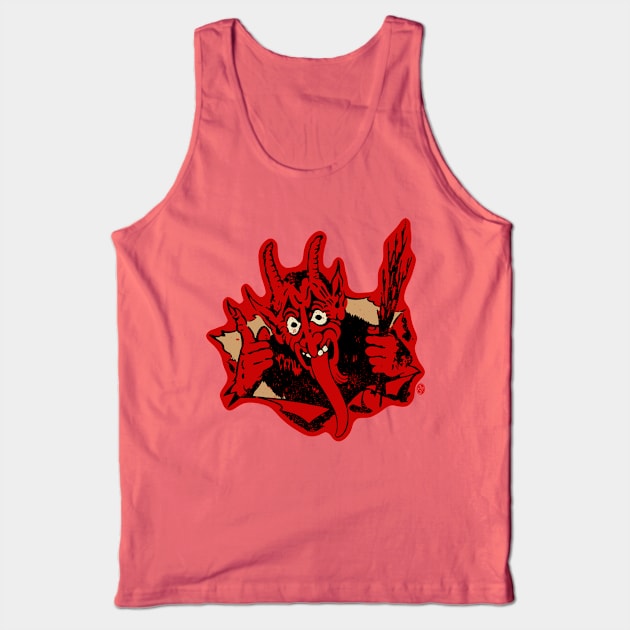 Vintage Krampus Tank Top by StudioPM71